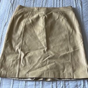 VTG BGSD Leather Skirt